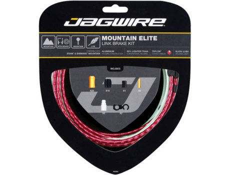 Kit JAGWIRE Mountain Elite Link Brake Kit-Red (Rojo - TU)