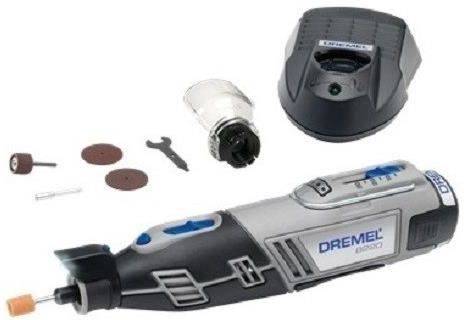 Dremel 8220 Multiherramienta 12v kit con 1 complemento y 5 accesorios luz led bosf0138220ja