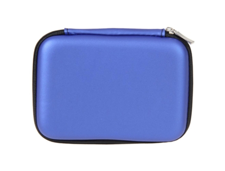 Eva Funda con Cremallera para Disco Duro Externo (Azul)