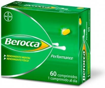 Complemento Alimentar BEROCCA Performance Vitaminas (60 comprimidos)