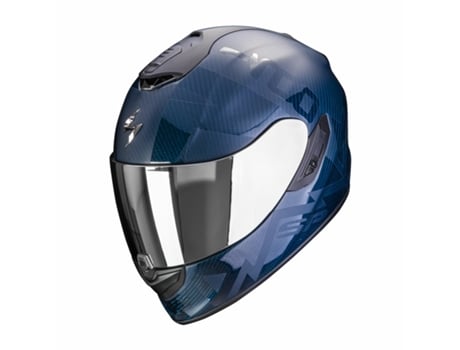 Casco integral de moto Scorpion Exo-1400 Evo Carbon Air Cerebro ECE 22-06