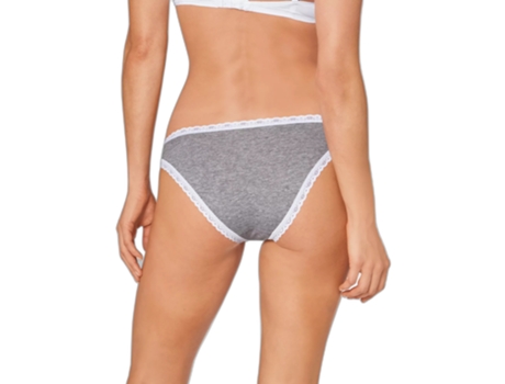 Conjunto de 3 calcinhas femininas sloggi weekend tanga 24/7