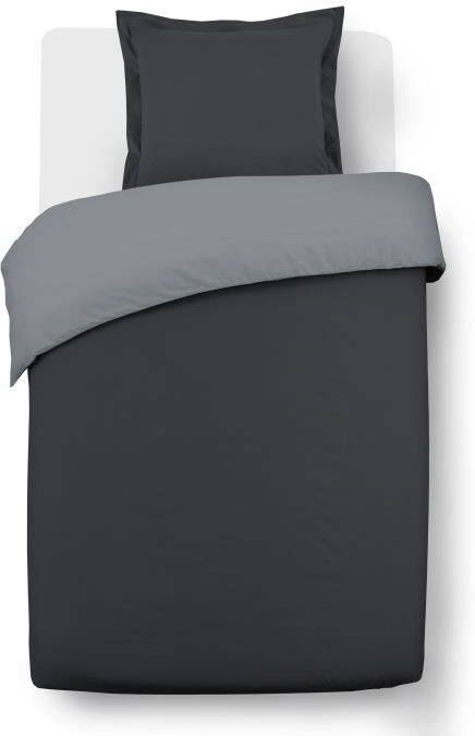 Vision 13011hc1 Funda de y almohada 140 200 cm color gris juego bicolor antracita conjunto 100 1 140x200cm 140x200