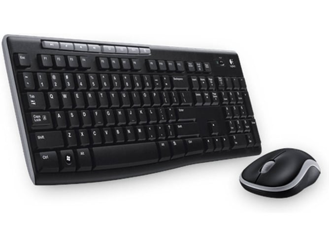 Teclado LOGITECH MK270 (Inalámbrico - Layout Griego)