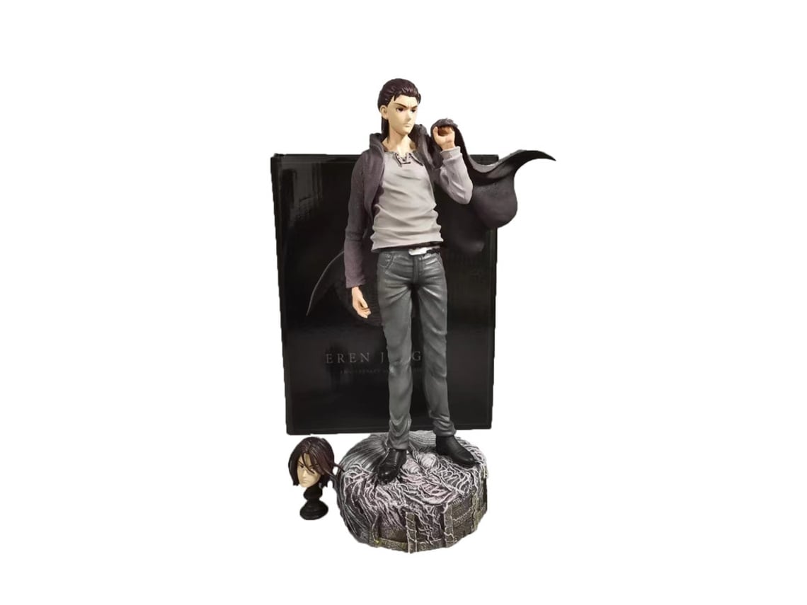 DUDAO Z01 Figura Eren Yeager de pelo largo de Attack On Titan 30 Cm |  Worten.es