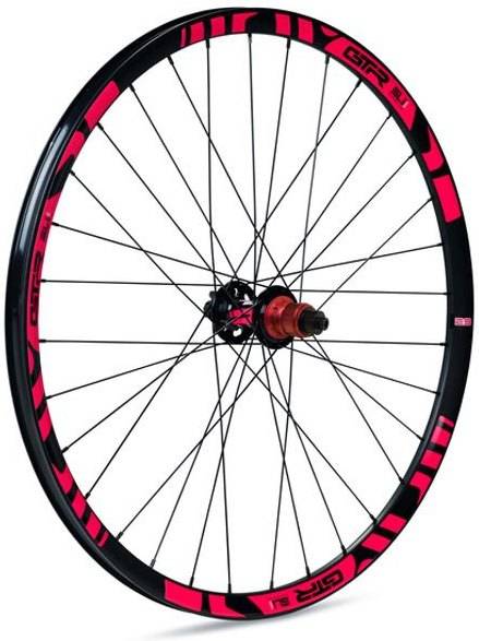 Rueda Trasera Para ciclismo de montaña gtr mtb sl20 disc tubeless 27.5´´ gurpil 27.5 roj