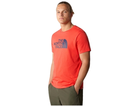 Camiseta de Hombre THE NORTH FACE Corta Ss Easy Rojo (xxL)