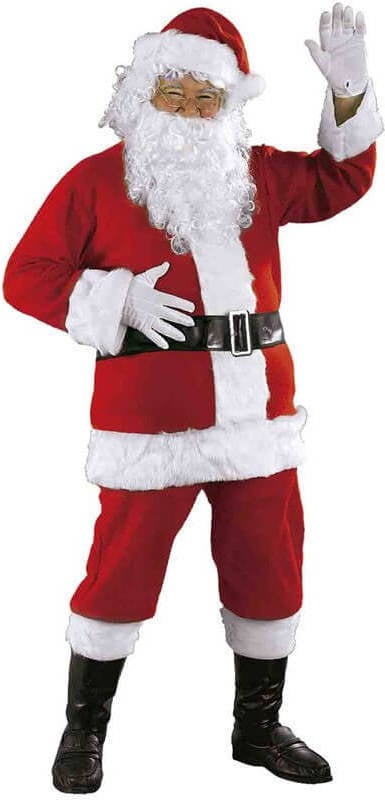 Disfraz de Hombre DISFRAZZES Papá Noel Deluxe (Talla: M-L)