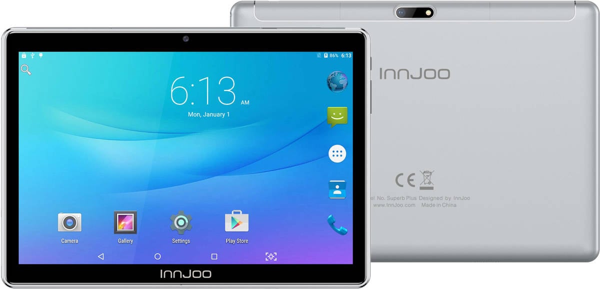 Tablet INNJOO Superb Plus (10.1'' - 32 GB - 3 GB - Wi-Fi - Gris)