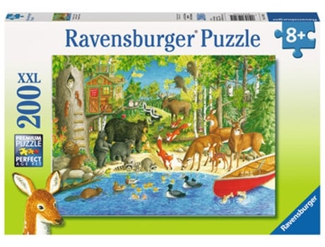 Puzzle RAVENSBURGER Woodland friends rompecabezas 200 pieza(s) Fauna