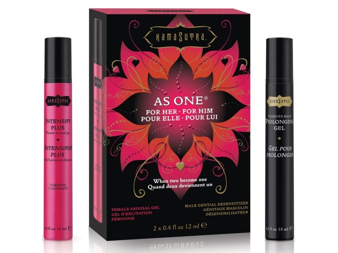 Kit Parejas KAMASUTRA COSMETICS Para El Y Ella As One (12 ml)