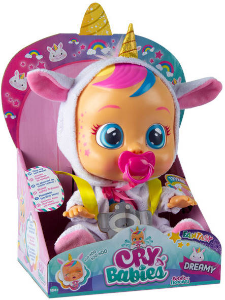 Muñeca IMC TOYS Bebes Llorones: Dreamy Unicornio