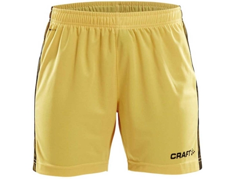 Pantalones para Mujer CRAFT Pro Control Mesh Amarillo para Fútbol (XS)