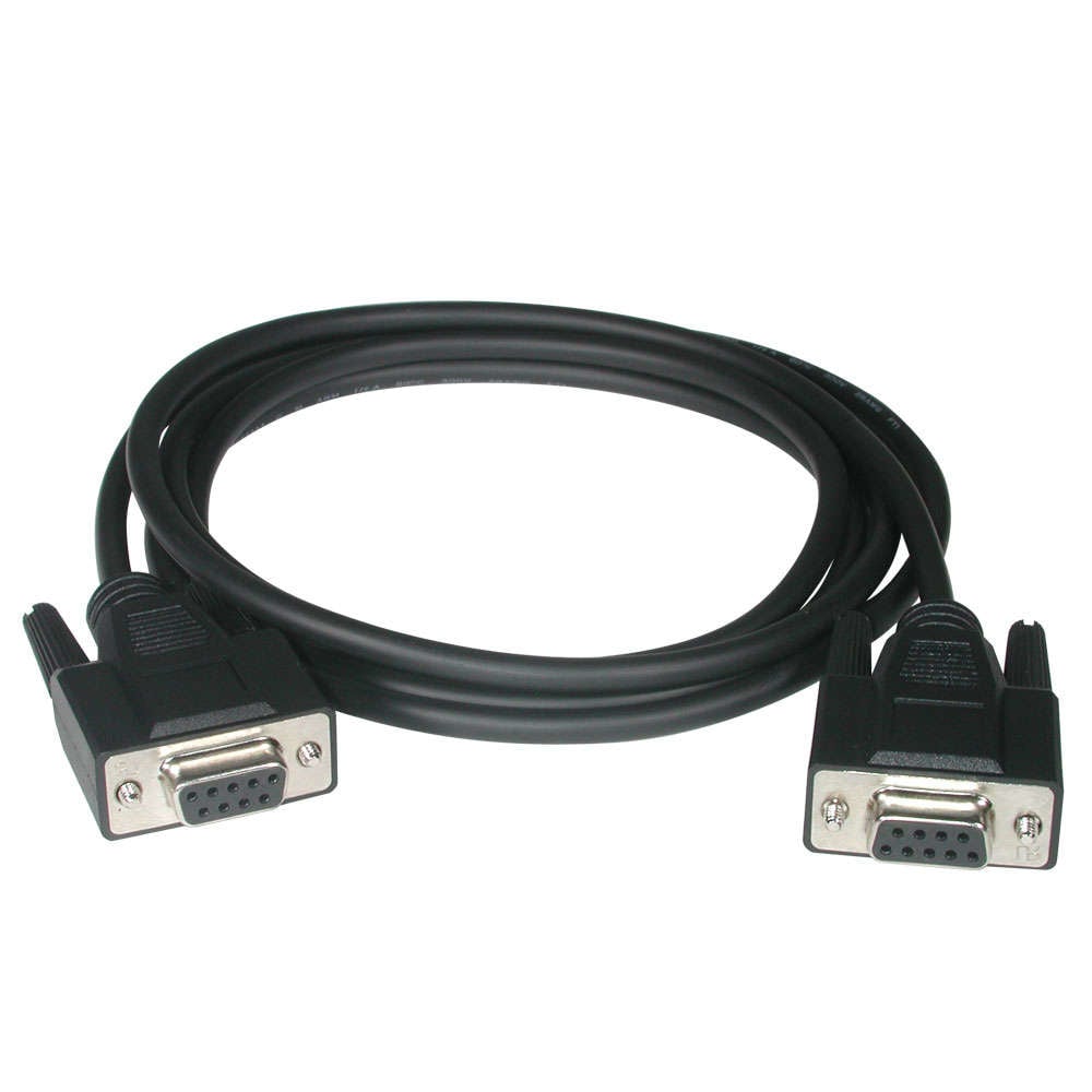 Cables To Go cable de db9 2 conector hembra color negro serie c2g