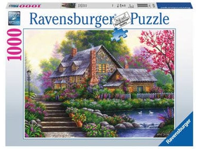 Puzzle RAVENSBURGUER Romantica Casa Di Campo (1000 Piezas)