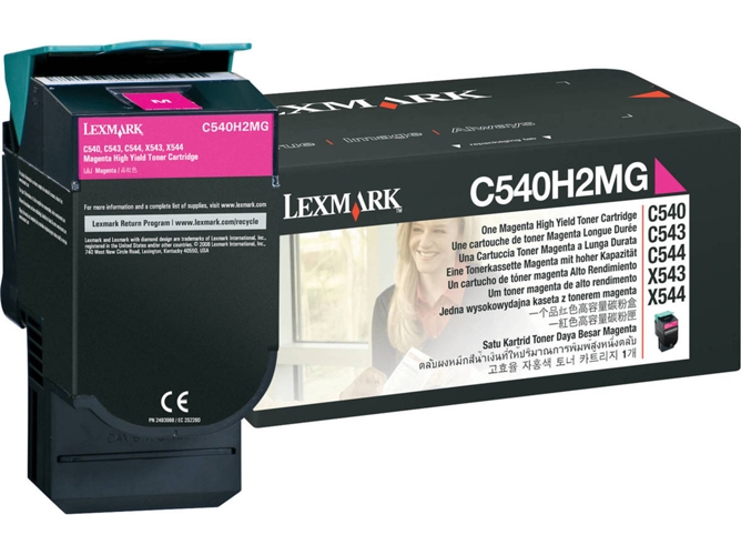 Cartucho de tóner LEXMARK C540H2MG