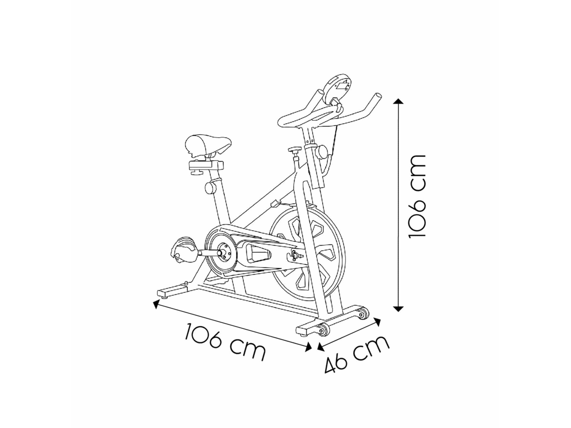 Bicicleta Estática Keboo Serie 300 con Volante de Inercia de 6 kg