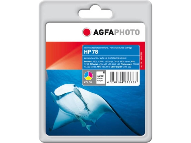 Cartucho de tinta AGFAPHOTO APHP78C