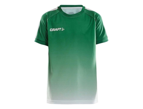 Camiseta de Hombre para Fútbol CRAFT Control Fade Verde (12/14 Años)