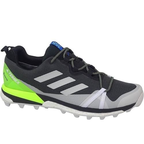 Adidas Terrex Skychaser lt gtx zapatillas deportivas hombre grafite gris verde claro material 413