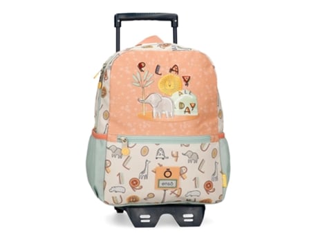 ENSO Mochila Escolar Con Carro Poliéster Play All Day Multicolor