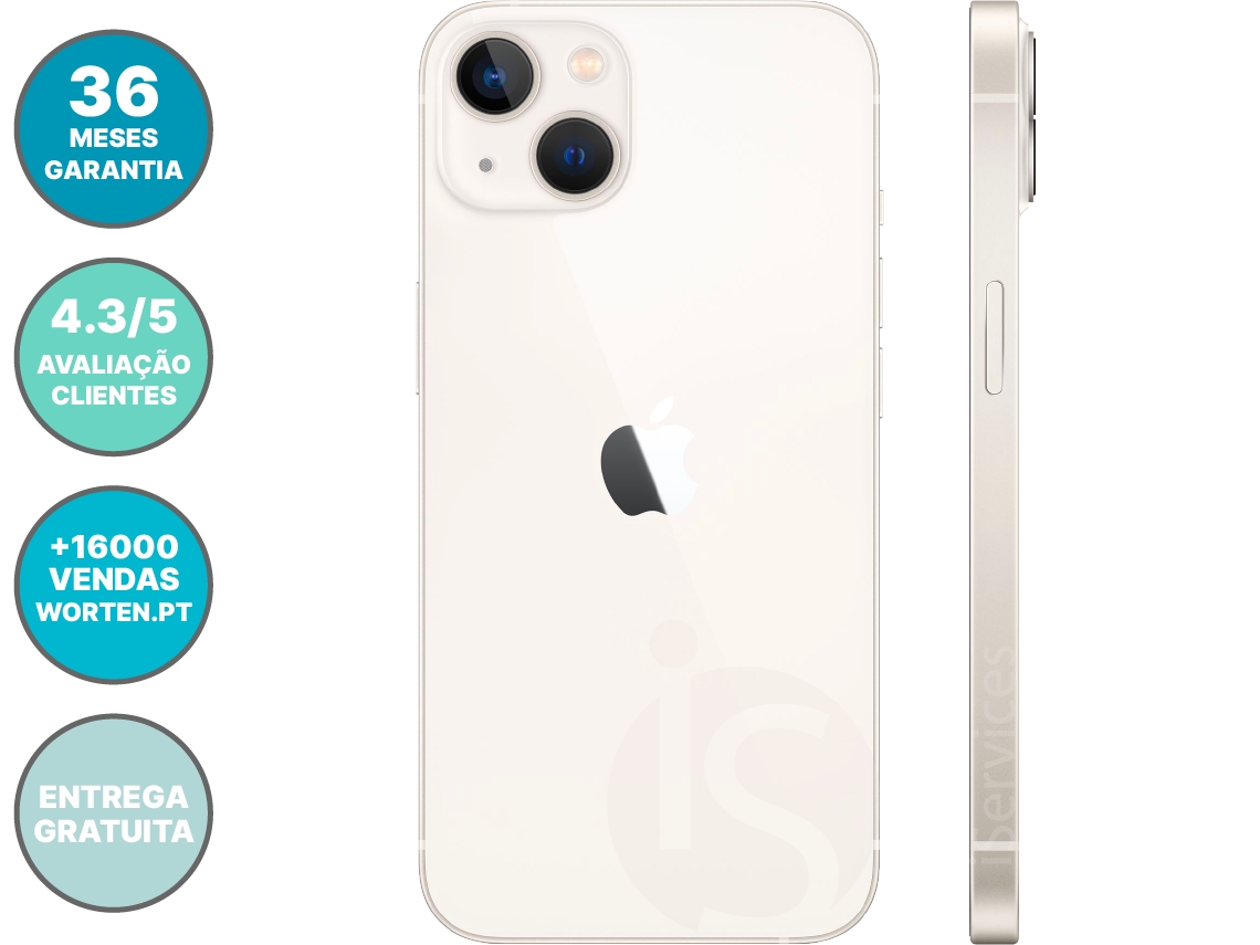 Apple iPhone 13 Mini 128 Gb Blanco Reacondicionado Apple 13 Mini