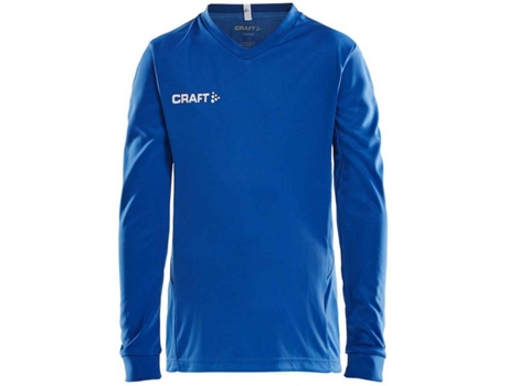 Camiseta de Hombre para Fútbol CRAFT Squad Solid Azul (158 / 164 cm)