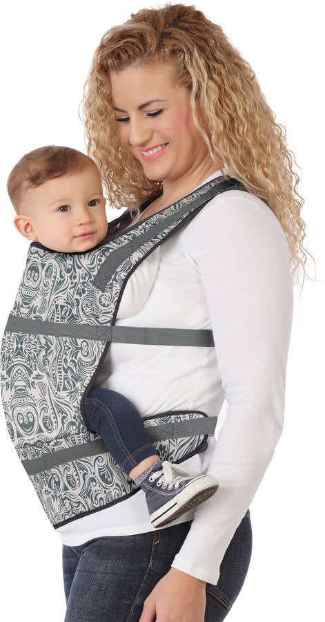 Mochila Ergonómica KIOKIDS Acuática en Neopreno con Estampado Gris