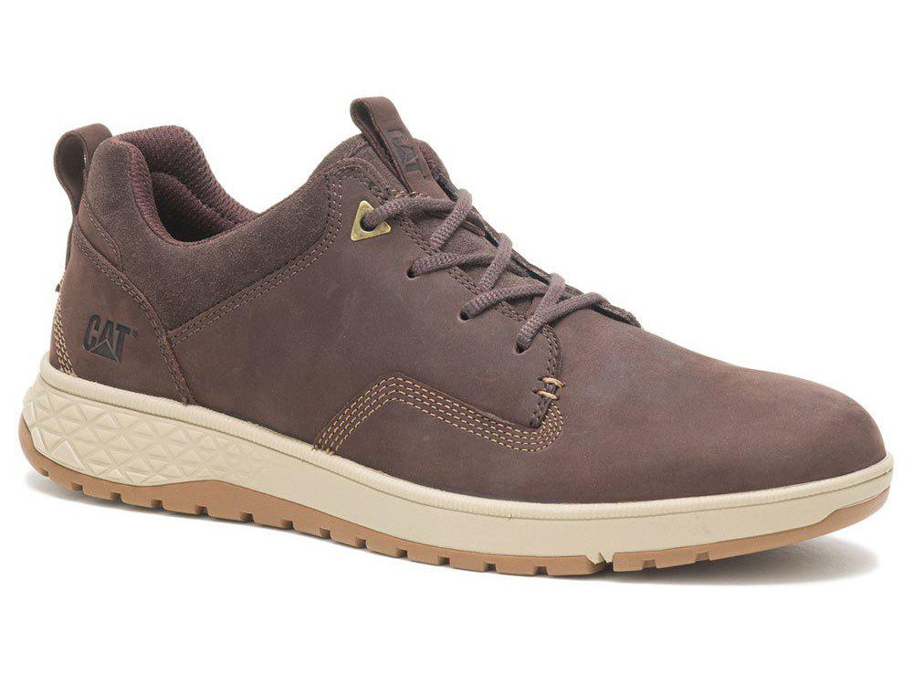 Zapatillas CATERPILLAR Nubuck Hombre (43 - Marrón)