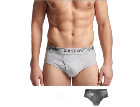 Bragas SUPERDRY Algodón Hombre (M - Negro)