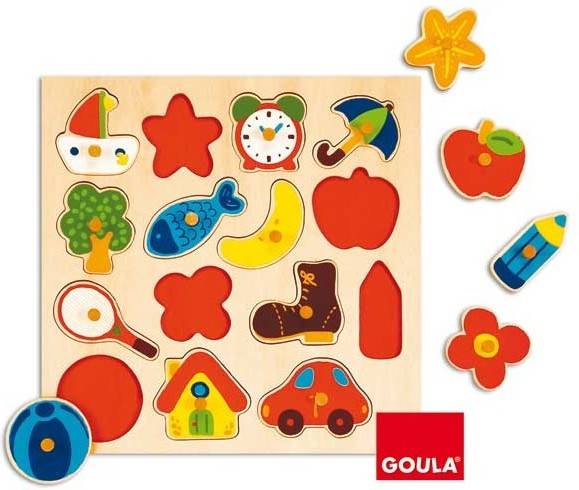 Puzzle JUMBO Siluetas (16 Piezas)