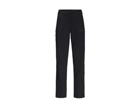 Pantalones à Prova de Água de Mujer JACK WOLFSKIN Impermeables Glastal Negro (38)