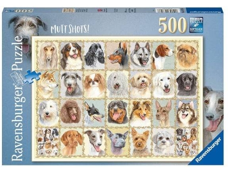 Puzzle Ravensburger Iberica retratos de perros edad 12 anos 500