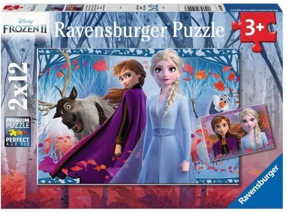 Puzzle RAVENSBURGUER Frozen II (Edad Mínima: 3 Anos - 12 Piezas)