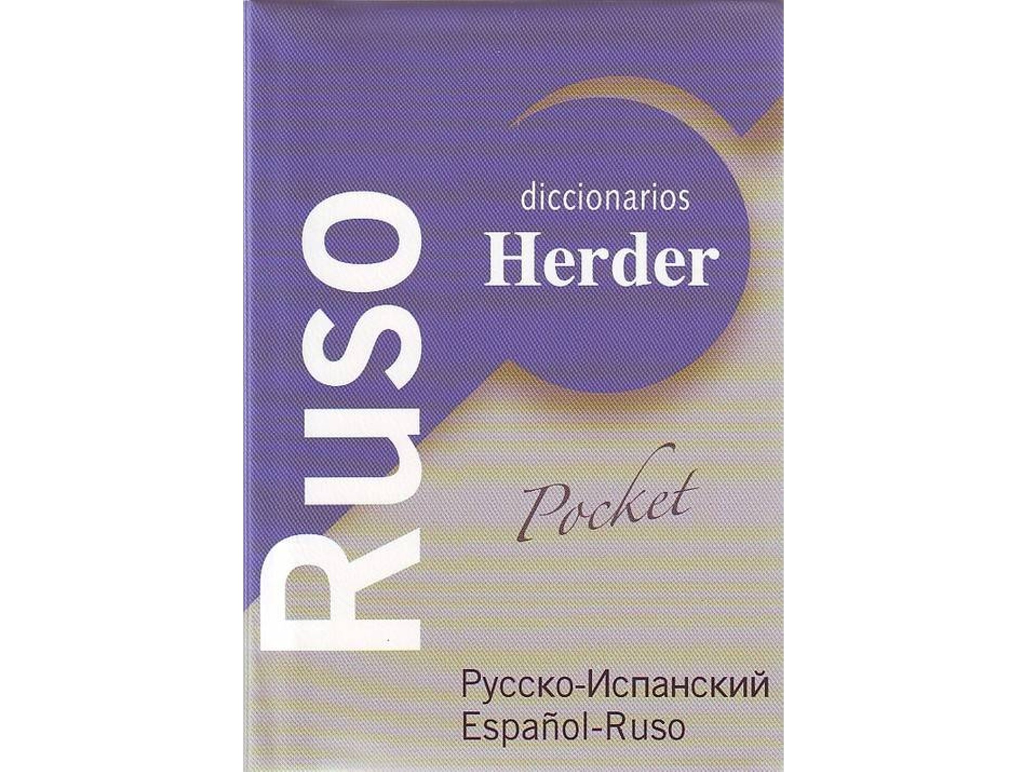 Diccionario Pocket Herder rusoespañol españolruso tapa blanda libro de varios autores