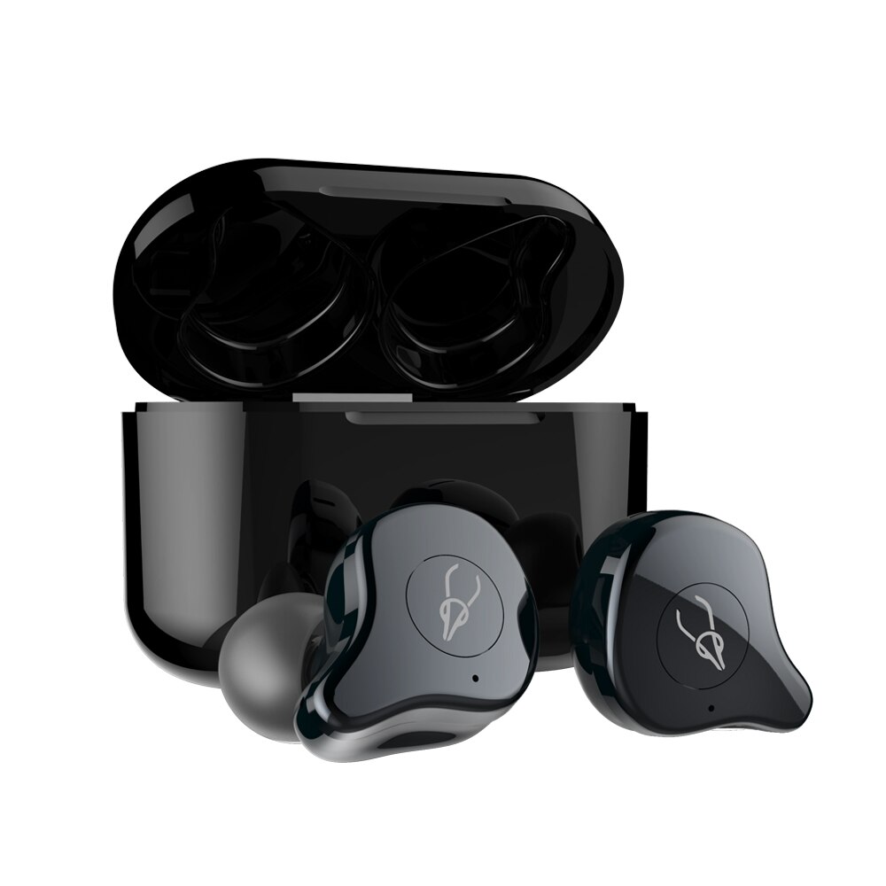 Auriculares Bluetooth True Wireless KLACK® E12 Sabbat (In Ear - Micrófono - Negro)