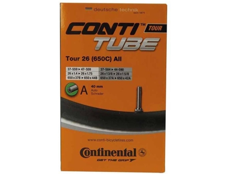 Cámaras de Aire CONTINENTAL Tour Standard 40 Mm (26 - 650C´´)