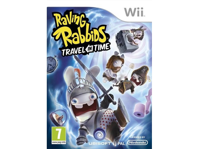 Wii Rabbids Regreso al pasado raving juego nintendo