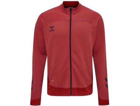 Abrigo para Hombre HUMMEL Lead Poly Rojo para Fútbol (M)