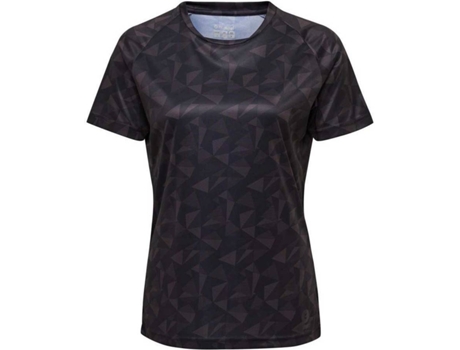 Camiseta de Mujer para Fitness HUMMEL Active Poly Negro (L)