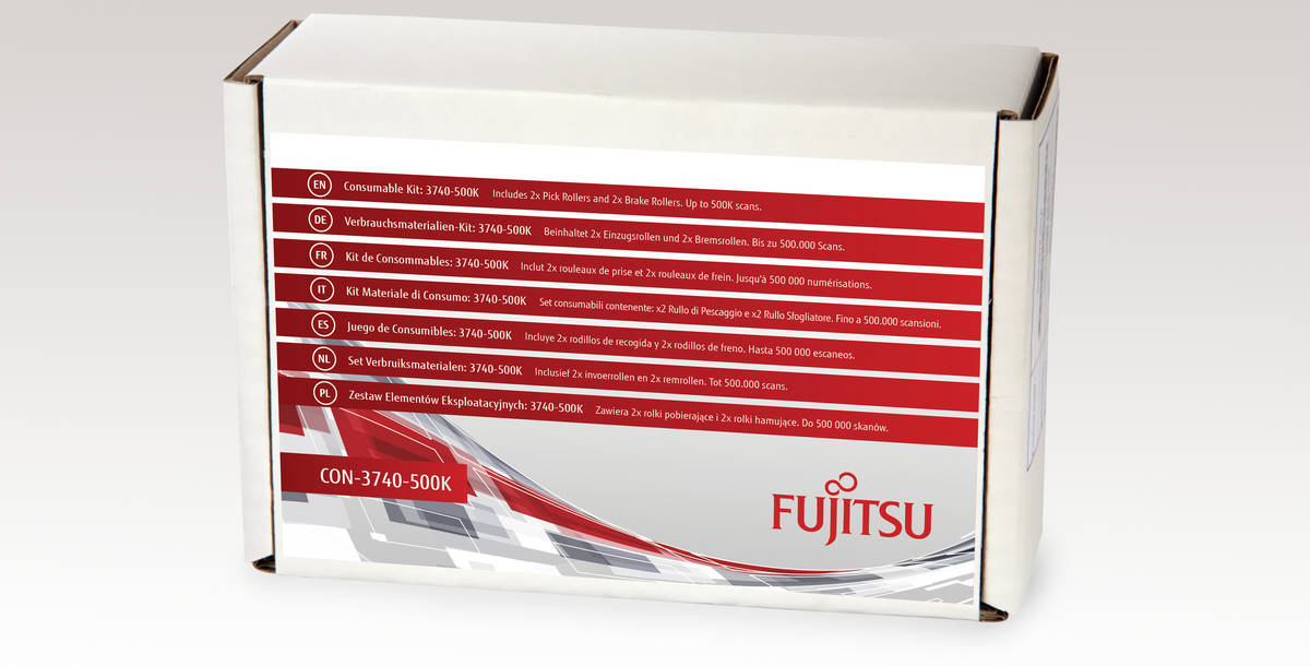 Accesorios para impresora / escáner FUJITSU 3740-500K