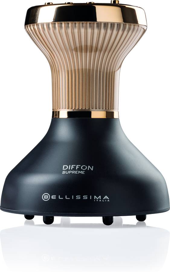 Secador Bellissima Diffon supreme curl flow imetec difusor aire caliente para cabello rizado xl con 12 dedos tecnología pelo 2 velocidades 3 temperaturas my 770