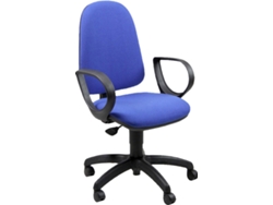 Silla de Escritorio Ejecutiva UNIST CP JusB Azul (Brazos Fijos - Tapizada)