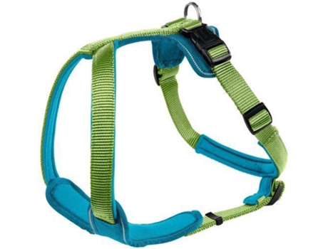 Arnés para Perros HUNTER 124446 (Verde y Azul - 2.5 x 100 cm - Talla: XXL)