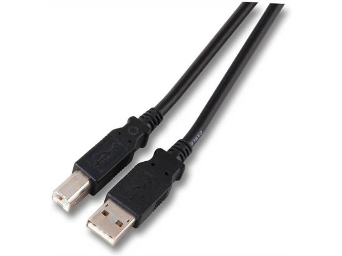 Cable USB EFB ELEKTRONIK (USB - USB - 5 m - Negro)