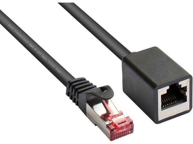 Cable de Red ALCASA (RJ45 - 50 cm - Negro)