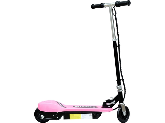 Homcom Patinete Plegable para niños y adolescentes de +7 años velocidad 10 kmh scooter con 1015 12kmh