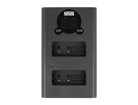 Cargador de batería doble DL-USB NEWELL LP-E17