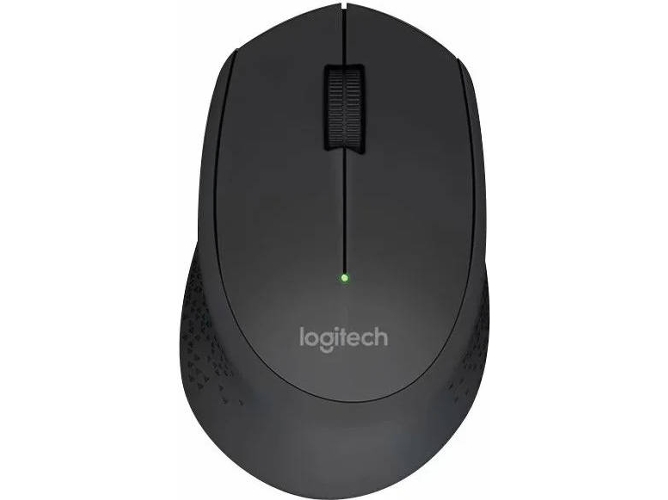 Ratón LOGITECH M280 (Inalámbrico - Casual - Negro)