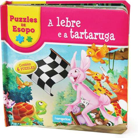 Puzzle EUROPRICE La Lebre y la Tortuga (Edad Mínima: 3 años - 9 Piezas)